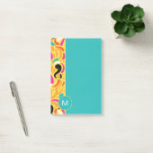 Monogrammed Boldy Colored Abstract Post-it® Notes (Kantoor)