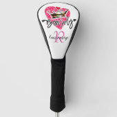 Monogrammed Boss Lady Golfheadcover (Voorkant)