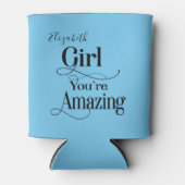 Monogrammed Bridesmaid Bachelorette Party Blikjeskoeler (Voorkant)