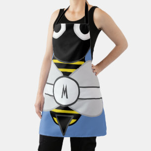 Monogrammed BumbleBee Apron Schort
