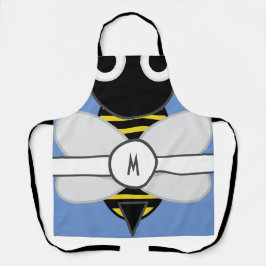 Monogrammed BumbleBee Apron Schort