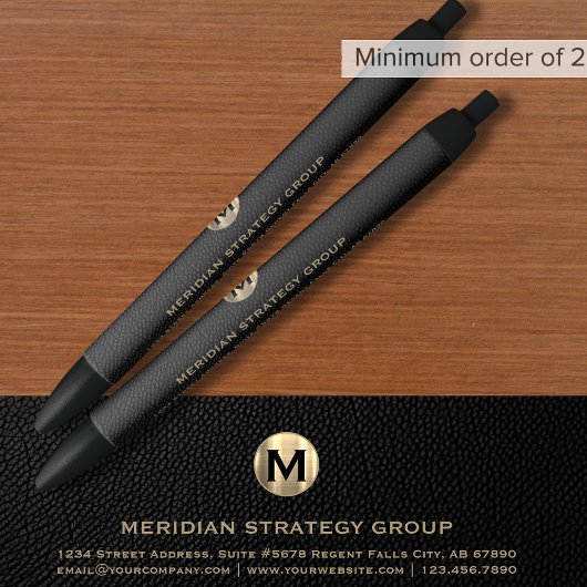 Monogrammed Business Pen