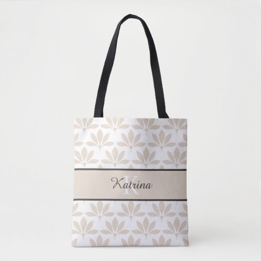 Monogrammed-Canvas tas (Voorkant)