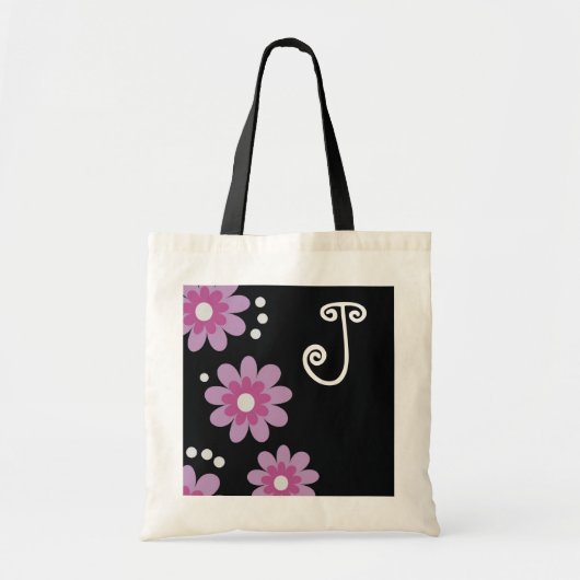 Monogrammed-canvas tassen:Lavender Flowers Tote Bag (Voorkant)
