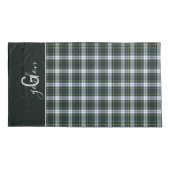 Monogrammed Clan Gordon Dress Tartan Pset Pattern Kussensloop (Achterkant)