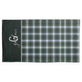Monogrammed Clan Gordon Dress Tartan Pset Pattern Kussensloop (Voorkant)