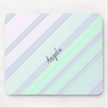 Monogrammed Colorful Stripes