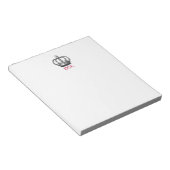 Monogrammed Corona Note Pad Notitieblok (Schuin)