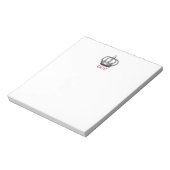 Monogrammed Corona Note Pad Notitieblok (Linkerzijde)