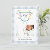 Monogrammed Crest met waterverf Aankondiging (Staand voorkant)