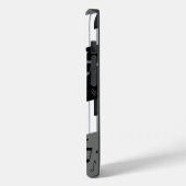 Monogrammed curve piano toetsen en muzieknoten Case-Mate iPhone case (Achterkant / Links)