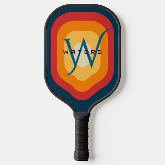 Monogrammed Custom Pickleball Paddles (Achterkant)