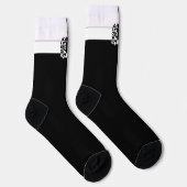 Monogrammed D Sokken (Rechts)