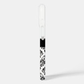 Monogrammed Damask Case-Mate iPhone Case (Achterkant / Links)