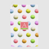 Monogrammed Dames Golf Gifts Golf Towel Golfhanddoek (Voorkant)