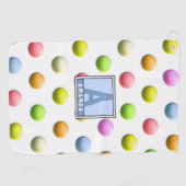 Monogrammed Dames Golf Gifts Golfhanddoek (Horizontaal)