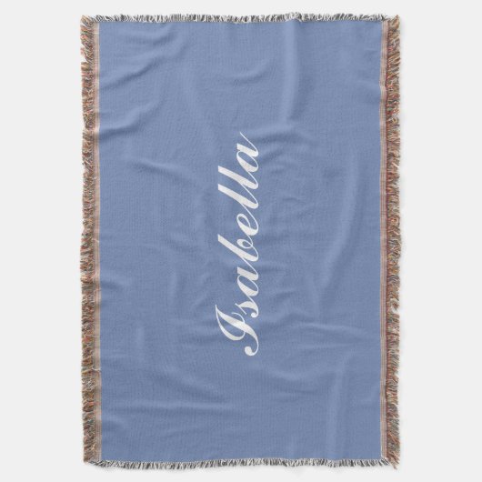 Monogrammed deken (Voorkant Verticaal)