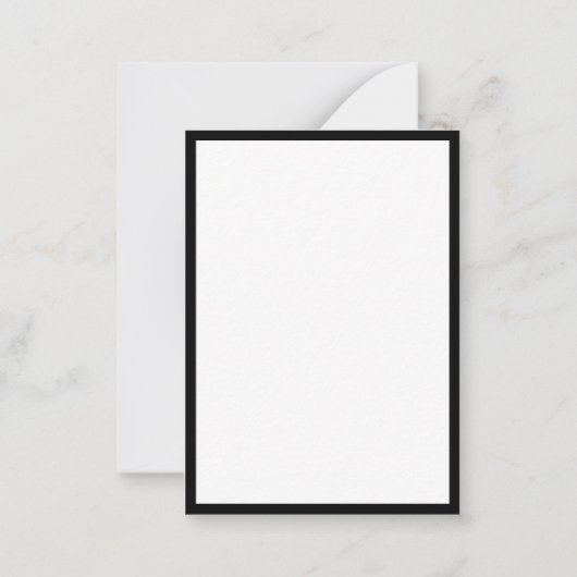 Monogrammed Eenvoudig Sjabloon handgeschreven Manu (Achterkant)