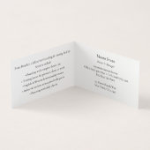 Monogrammed Eggbit Snaffle Bit Horse Industry Visitekaartje (Binnen)