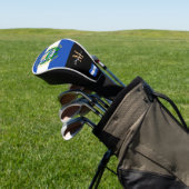 Monogrammed & El Salvador Vlaggengolfclubs Hoesjes Golfheadcover (Insitu)