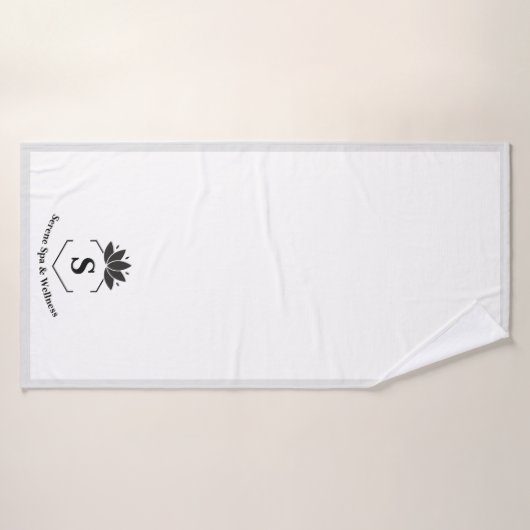 Monogrammed Elegance Spa Handdoek (Badhanddoek)