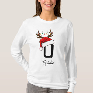 Monogrammed Familie Kerstmis Matching Outfits T-shirt