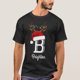 Monogrammed Familie Kerstmis Matching Outfits T-shirt