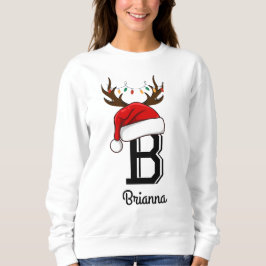 Monogrammed Familie Kerstmis Matching Outfits Trui