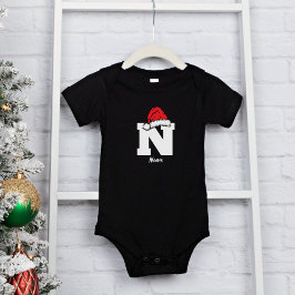 Monogrammed Familie Kerstmis Personaliseren met na Romper