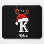 Monogrammed Family Christmas Matching Outfits _2  Muismat (Voorkant)