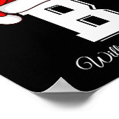 Monogrammed Family Christmas Matching Outfits  Poster (Hoek)