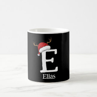 Monogrammed Family Christmas Personalize With Name Koffiemok