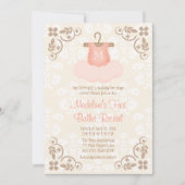 MONOGRAMMED FANCY BALLET-OVERWEGING KAART (Voorkant)