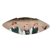 Monogrammed Fathers Day Family Photo Coach Team American Football (Paneel)