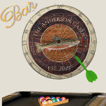 Monogrammed Fishermen Fly Fishing Trout Dart Boa Dartbord<br><div class="desc">Monogrammed Fishermen Fly Fishing Trout lure Dart Board</div>