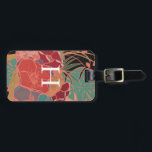 Monogrammed Floral Bohemian  Bagagelabel<br><div class="desc">Ontworpen en geïllustreerd door Morgan Harper-Nichols for Market   Supply</div>