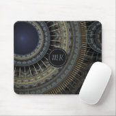 Monogrammed Fractal Muismat (Met muis)