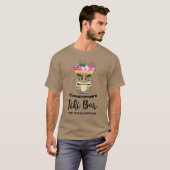 Monogrammed Funny Island Beach Tiki Bar T-shirt (Voorkant volledig)