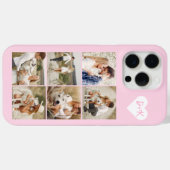 Monogrammed Galerij van 8 Persoonlijke Foto's Case-Mate iPhone Case (Achterkant (horizontaal))