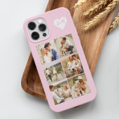 Monogrammed Galerij van 8 Persoonlijke Foto's Case-Mate iPhone Case