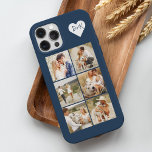 Monogrammed Galerij van 8 Persoonlijke Foto's iPhone 15 Pro Max Hoesje<br><div class="desc">Geef dit ontwerp een persoonlijk tintje met 8 van je favoriete foto's,  een monogram,  een favoriete woord of datum voor een uniek en speciaal design in één soort.</div>