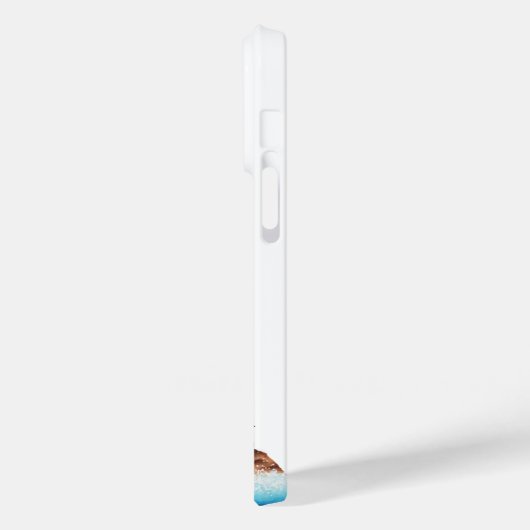 Monogrammed Girly Mermaid Case-Mate iPhone Case (Achterkant / Links)