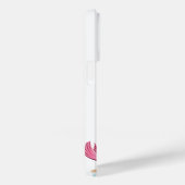 Monogrammed Girly Mermaid Case-Mate iPhone Case (Achterkant / Rechts)