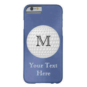 Monogrammed Golf iPhone Case for Men