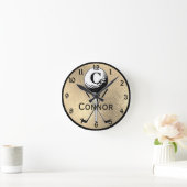 Monogrammed Golf T-shirt Gold Ronde Klok (Huis)