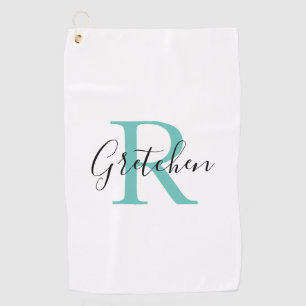 Monogrammed Golf Towel Golfhanddoek