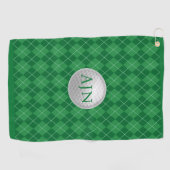 Monogrammed Golf Towel Golfhanddoek (Horizontaal)