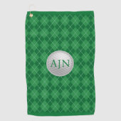 Monogrammed Golf Towel Golfhanddoek (Voorkant)