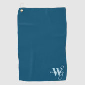 Monogrammed Golf Towel Golfhanddoek (Voorkant)