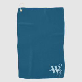 Monogrammed Golf Towel Golfhanddoek
